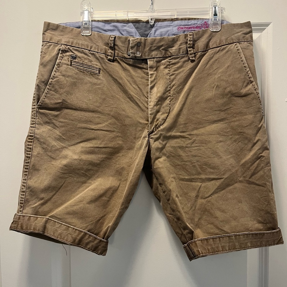 Diesel Tan Flat Front Men's Shorts